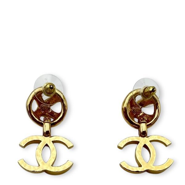 CC Coco Mark Gold Earrings in Metal, Gold hardware - Image 2