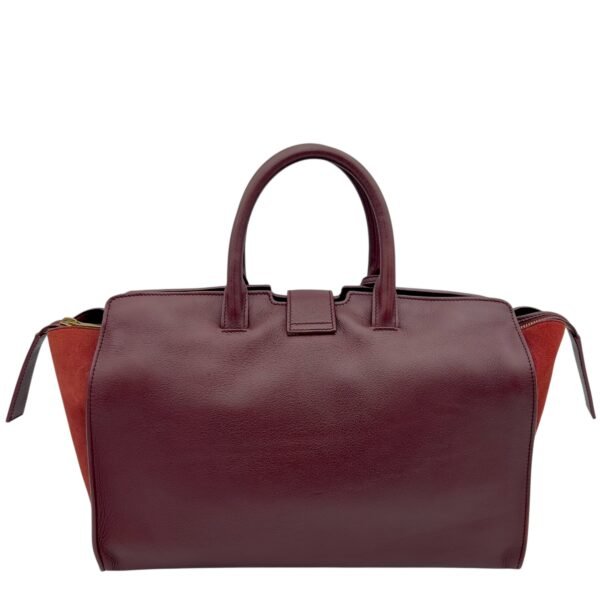 Downtown Cabas Red Top Handle Bag in Calfskin, Gold hardware - Image 2