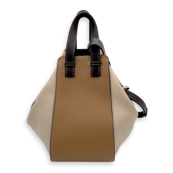 Hammock Small Brown Shoulder Bag in Calfskin, Silver hardware - Image 2