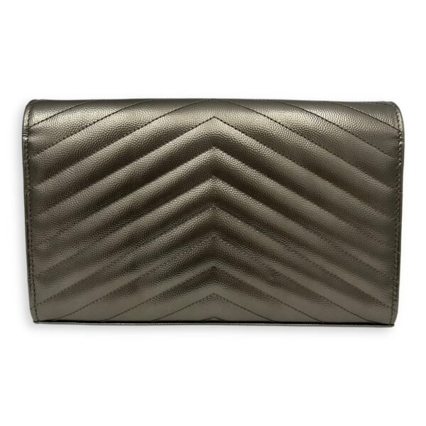 Cassandre Wallet On Chain Silver in Caviar Leather, Silver hardware - Image 2