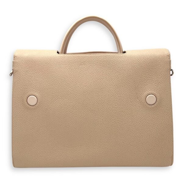 Diorever Top Handle Bag Pink in Calfskin, Silver hardware - Image 2