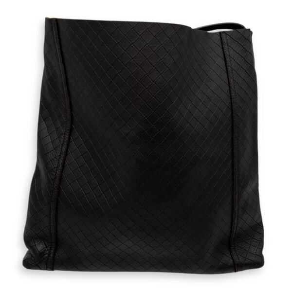 Intrecciato Brown Crossbody Bag in Lambskin, Gunmetal hardware - Image 2