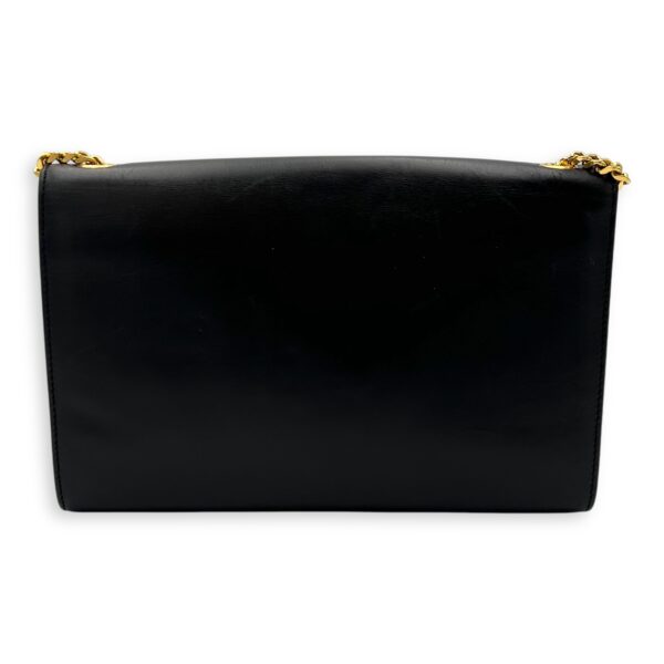 Kate Crossbody Bag Black in Calfskin, Gold hardware - Image 2