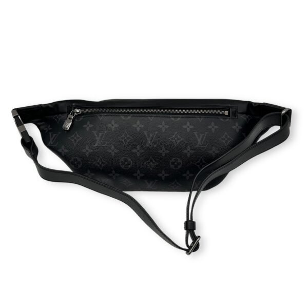 Discovery Black Belt Bag in Monogram Coated Canvas, Silver hardware - Image 2
