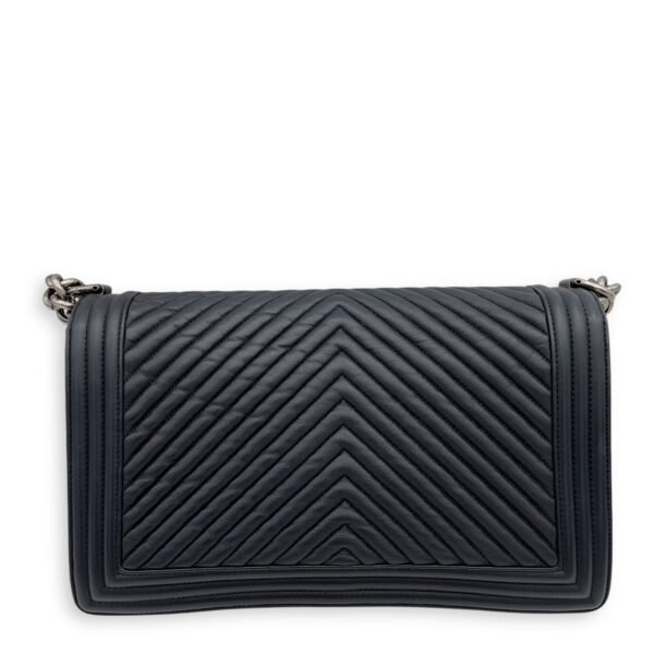 Boy Chevron New Medium Shoulder bag in Calfskin, Ruthenium Hardware - Image 2