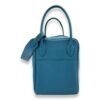 Lindy 34 Bleu Izmir in Evercolor, Palladium hardware - Image 3