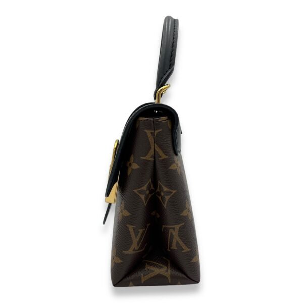 Locky BB Brown Top Handle Bag in Monogram Coated Canvas, Gold hardware - Image 3