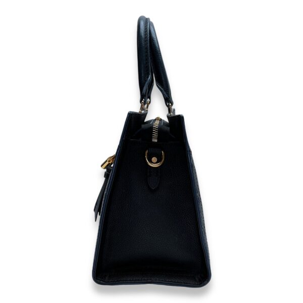 Sully PM Black Top Handle Bag in Monogram Empreinte Leather, Gold hardware - Image 3