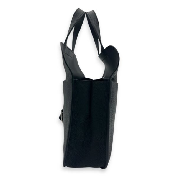 Halzan Black in Clemence, Silver hardware - Image 3