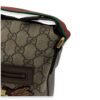 Courrier Beige Messenger bag in Coated Canvas, Gold hardware - Image 9