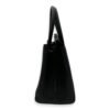 Florine Brown Top Handle Bag in Canvas, Gold hardware - Image 3