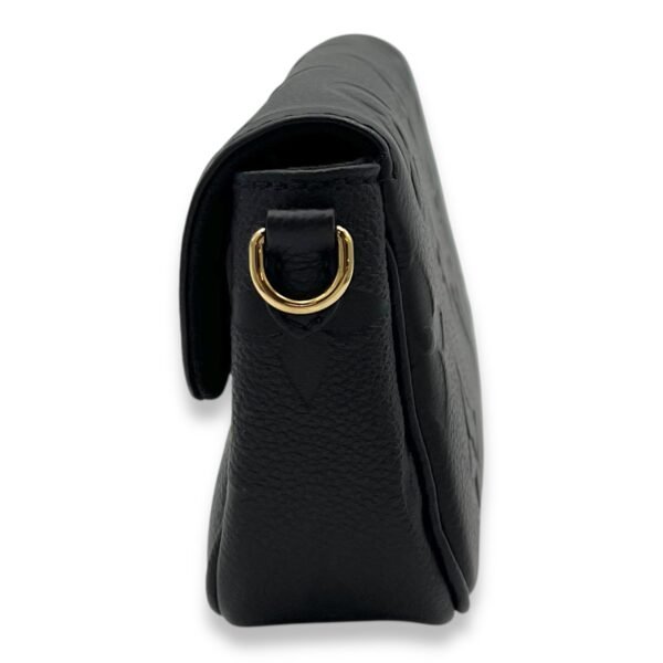 Ivy Crossbody Bag Black in Monogram Empreinte Leather, Gold hardware - Image 3