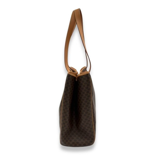Macadam Tote Bag Brown in Coated Canvas, Gold hardware - Image 3