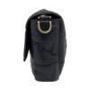 Baguette Blue Shoulder Bag in Calfskin, Gold hardware - Image 3