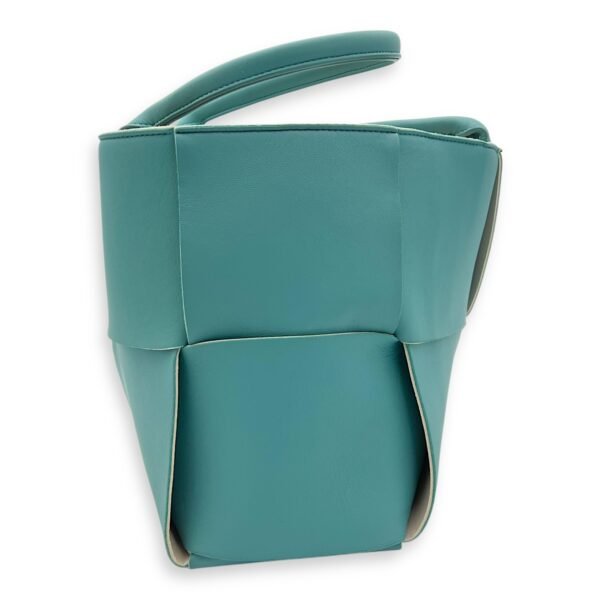 Arco Tote Bag Blue in Lambskin - Image 3