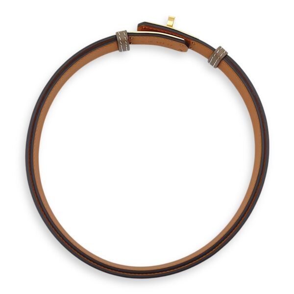 Kelly 18 Etoupe Belt in Epsom, Gold hardware - Image 3