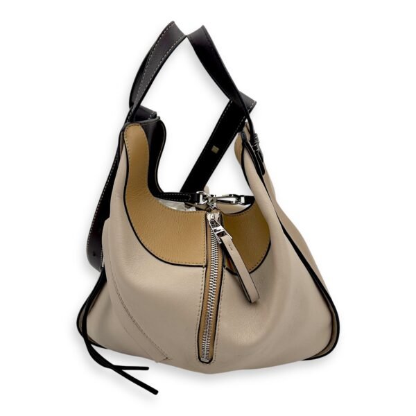 Hammock Small Brown Shoulder Bag in Calfskin, Silver hardware - Image 5