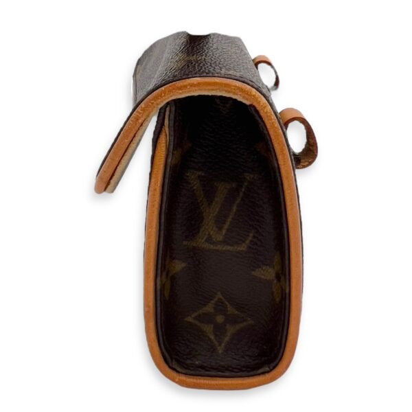 Florentine Belt Bag Brown in Monogram Coated Canvas, Gold hardware - Image 3