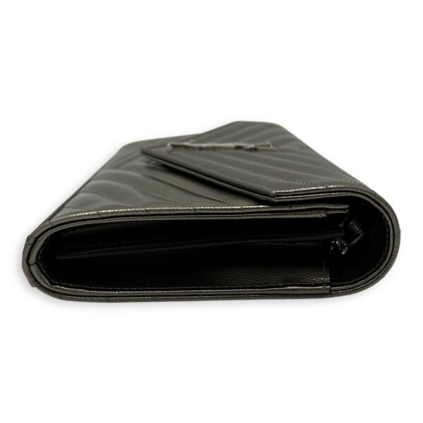 Cassandre Wallet On Chain Silver in Caviar Leather, Silver hardware - Image 7