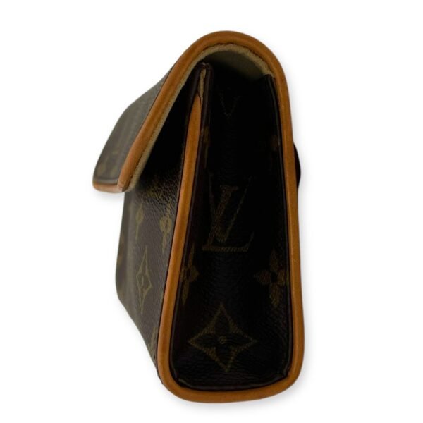 Florentine Belt Bag Brown in Monogram Coated Canvas, Gold hardware - Image 3