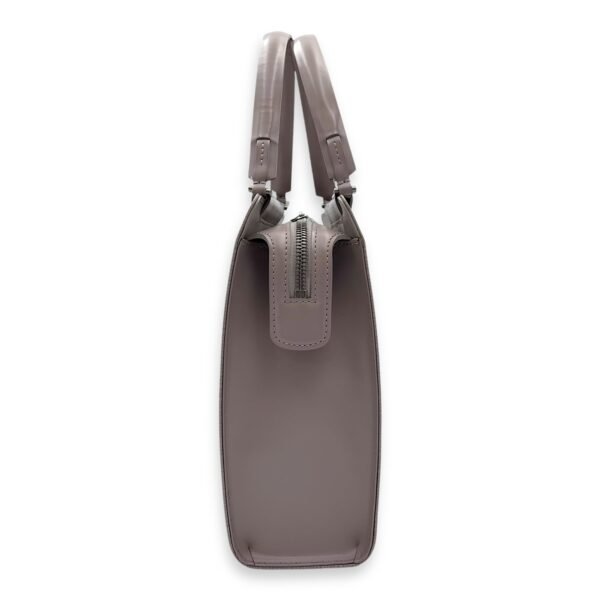 Figari Shoulder Bag Grey in Epi Leather, Silver hardware - Image 3