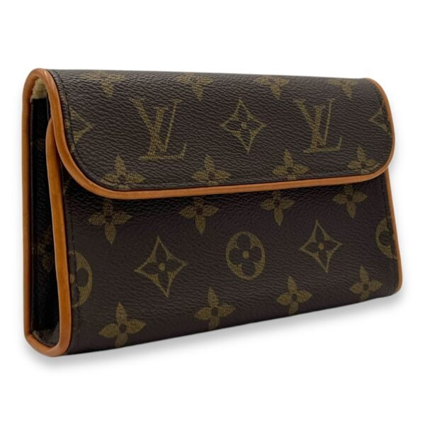 Florentine Belt Bag Brown in Monogram Coated Canvas, Gold hardware - Image 3