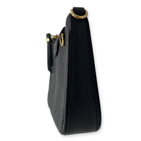 Easy Pouch On Strap Crossbody Bag Black in Monogram Empreinte Leather, Gold hardware - Image 3