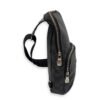Avenue Belt Bag Black in Coated Canvas, Silver hardware - Image 3