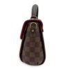 Croisette Top Handle Bag BB Brown in Coated Canvas, Gold hardware - Image 3
