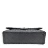 Classic Shoulder Bag Maxi Silver in Lambskin, Silver hardware - Image 5