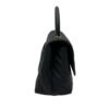 Coco Medium Black Top handle Bag in Caviar Leather, Gold hardware - Image 3