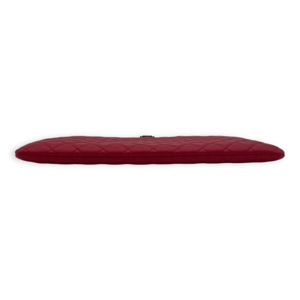 Boy Red O Case in Lambskin, Ruthenium hardware - Image 5