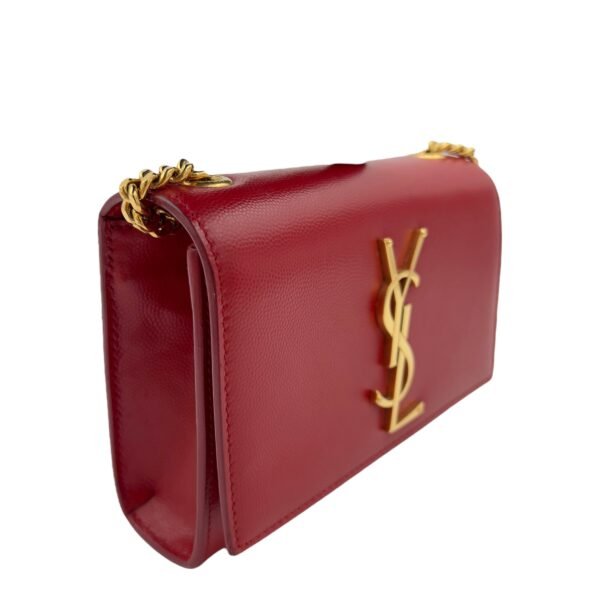 Kate Mini Shoulder bag in Caviar Leather, Gold Hardware - Image 5