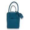 Lindy 34 Bleu Izmir in Evercolor, Palladium hardware - Image 4