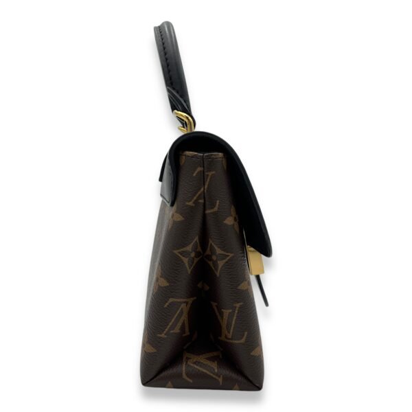 Locky BB Brown Top Handle Bag in Monogram Coated Canvas, Gold hardware - Image 4