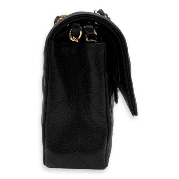 Classic Shoulder Bag Black in Caviar Leather, Gold hardware - Image 4