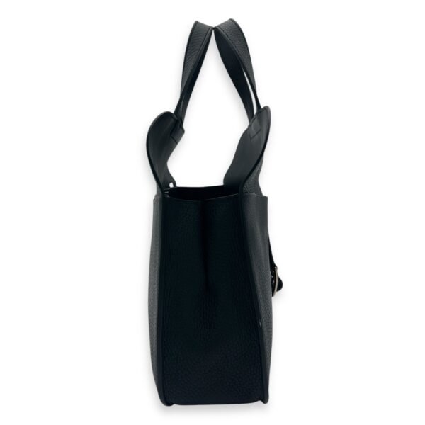 Halzan Black in Clemence, Silver hardware - Image 4