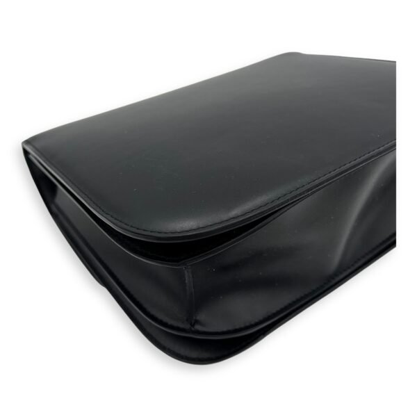 Box Shoulder Bag Black in Calfskin, Gold hardware - Image 10