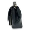Business Affinity Medium Black Top Handle Bag in Caviar Leather, Gold hardware - Image 4
