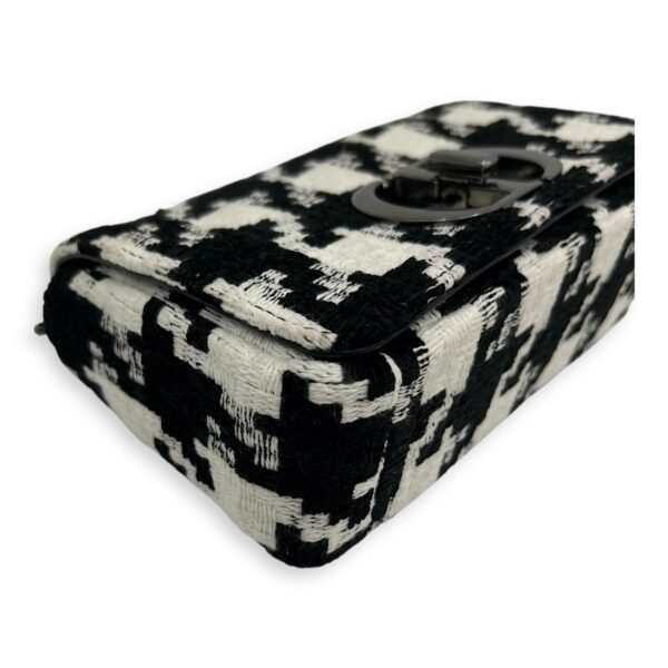 Caro Small Multi-colour Shoulder Bag in Tweed, Silver hardware - Image 8