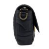 Baguette Blue Shoulder Bag in Calfskin, Gold hardware - Image 4