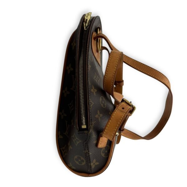 Ellipse Backpack Brown in Monogram Coated Canvas, Gold hardware - Image 4