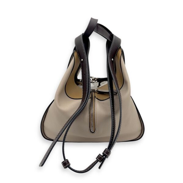 Hammock Small Brown Shoulder Bag in Calfskin, Silver hardware - Image 4
