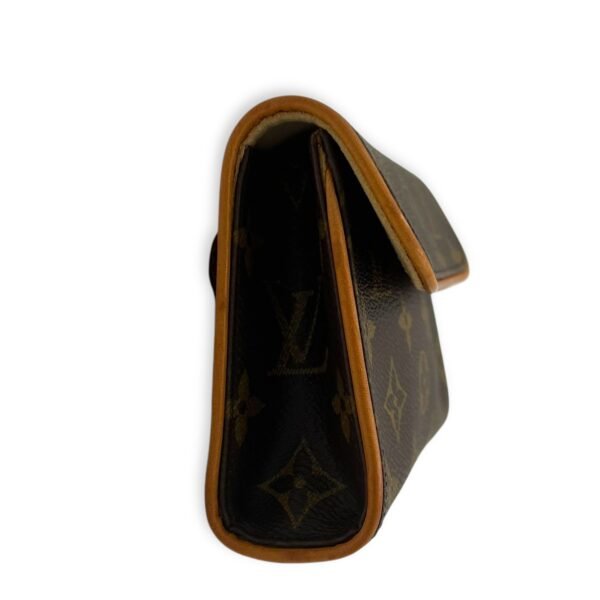 Florentine Belt Bag Brown in Monogram Coated Canvas, Gold hardware - Image 4
