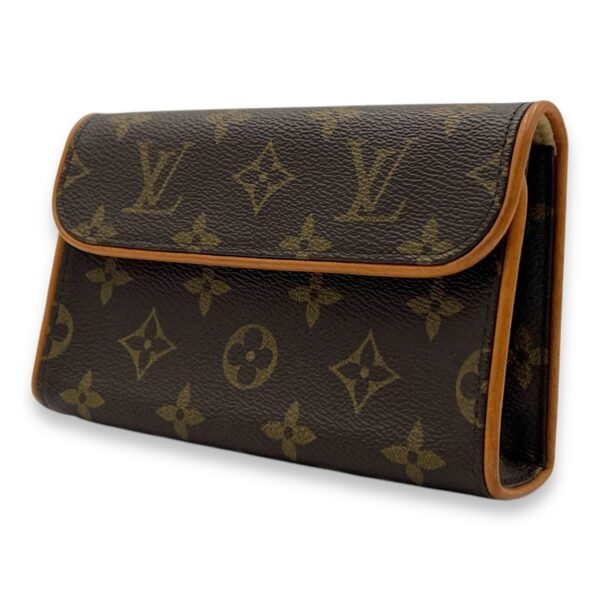Florentine Belt Bag Brown in Monogram Coated Canvas, Gold hardware - Image 4