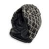 Mademoiselle Bowler Shoulder Bag Black in Tweed, Silver hardware - Image 6