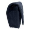 CC Blue Wallet On Chain in Nubuck, Silver hardware - Image 4