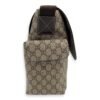 GG Supreme Diaper Bag Brown in Coated Canvas, Gold hardware - Image 4