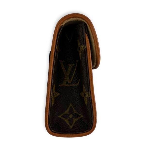Florentine Belt Bag Brown in Monogram Coated Canvas, Gold hardware - Image 4