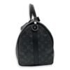 Keepall Bandouliere 45 Monogram Eclipse Duffle Bag in Coated Canvas, Silver hardware - Image 4